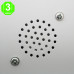 Lámpara Led CCT Music 30W MP3 Bluetooth USB [AL9123KB]