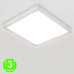 KIT de Superficie para panel 60x60cm Blanco 65mm [AL9032LM]