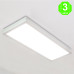 KIT de Superficie para panel 120x30cm Blanco 65mm [AL9034LM]