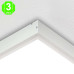 Kit de Superficie para Panel 60x30cm Blanco [AL9037LM]