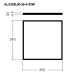 Panel Marco LED 42W No Flicker 60x60cm [AL5329LM]