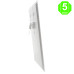 Panel LED Rectangular BURE 80W No Flicker 120x60cm UGR<19 Driver Philips [AL5268LM]