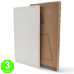 Panel LED Superficie Rectangular HOME 24W 60x30cm [AL5323LM]