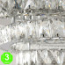 Plafón Lámpara Led CCT Decorativo Drip 56W [AL5003TL]