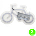 Aplique Plafón Led Bicyclye 36W [AL6173LM]