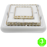 Plafón Lámpara Led CCT Cuadrado 48W [AL7028KB]