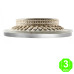 Plafón Lámpara Led CCT Decorativo First 60W [AL9105KB]