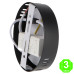 Plafón Led CCT Circular 6W Slim Eco Negro [AL5589LM]