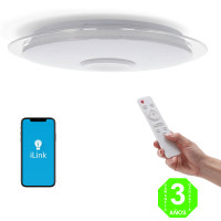 Plafón Led Magic RGB+Blanco CCT 36W Altavoz Bluetooth [AL6609LM]