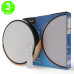 Plafón Led Circular Negro Madera 24W Eco [AL8283LM]