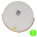 Plafón Led Circular Blanco Madera 24W Eco [AL8284LM]