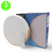 Plafón Led Circular Blanco Madera 24W Eco [AL8284LM]