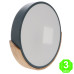 Plafón Led Circular Gris Madera 24W Eco [AL8285LM]