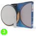 Plafón Led Circular Gris Madera 24W Eco [AL8285LM]