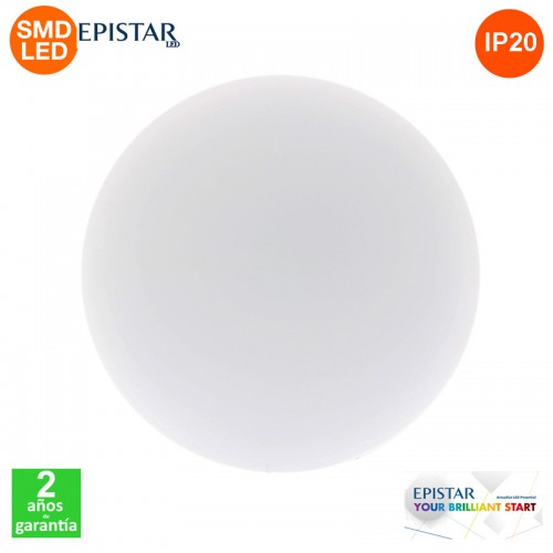 Plafón Led Circular ICE 24W 2000Lm IP20 Ø340mm Serie Eco 