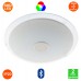 Plafón Led Magic RGB + Blanco CCT 36W 2800Lm IP20 Ø500mm Altavoz Bluetooth