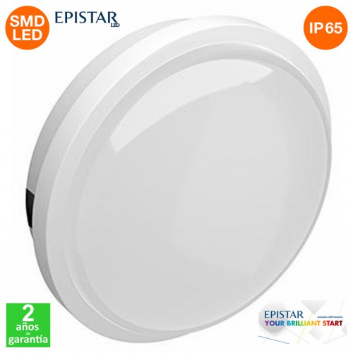 Plafón Led Circular Screw 20W IP65 2000Lm 25.000H