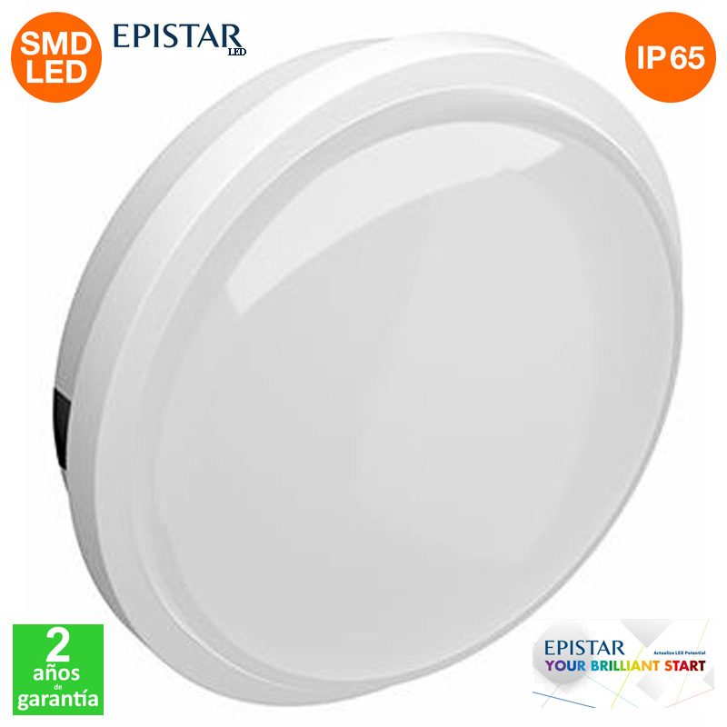 Plafón Led Circular Screw 20W IP65 2000Lm 25.000H