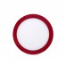 Plafón Led Circular 18W 1450Lm 30.000H Serie marco Color Rojo