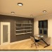 Plafón Led Circular 18W 1450Lm 30.000H Serie marco Color Negro 