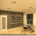 Plafón Led Circular 18W 1450Lm 30.000H Serie marco Color Negro 