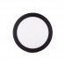 Plafón Led Circular 18W 1450Lm 30.000H Serie marco Color Negro 