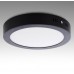Plafón Led Circular 18W 1450Lm 30.000H Serie marco Color Negro 
