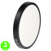 Plafón Led CCT Circular Slim Negro 25W Eco [AL5592LM]