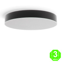 Plafón Led Circular Neox Negro 24W [AL8293GA]
