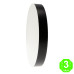 Plafón Led Circular Neox Negro 24W [AL8293GA]
