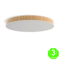 Plafón Led Circular Neox madera 36W [AL8294GA]