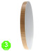 Plafón Led Circular Neox madera 36W [AL8294GA]