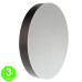 Plafón Led Circular Neox Negro 36W [AL8296GA]