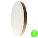 Plafón Led Circular Neox madera 50W [AL8297GA]