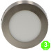 Plafón Led CCT Circular 6W Slim Eco Níquel [AL5537LM]