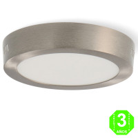 Foco Plafón Led CCT Circular Níquel 12W [AL5540LM]