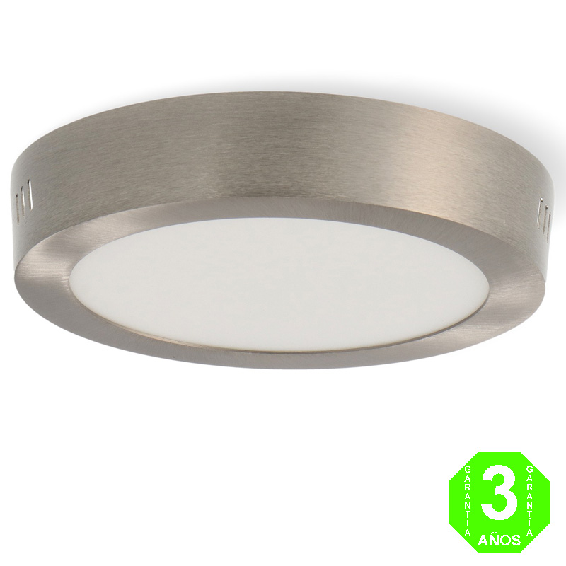 Foco Plafón Led CCT Circular Níquel 12W [AL5540LM]