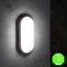 Plafón LED Oval Sensor Movimiento Sphere12W IP54 PIR [AL8215LM]