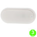 Plafón LED Oval Sensor Movimiento Sphere12W IP54 PIR [AL8215LM]