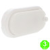 Plafón LED Oval Sensor Movimiento Sphere12W IP54 PIR [AL8215LM]