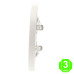 Plafón Led CCT Corte Ajustable Sensor Movimiento Dia Noche Kram 18W [AL8224LM]