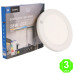 Plafón Led CCT Corte Ajustable Sensor Movimiento Dia Noche Kram 18W [AL8224LM]