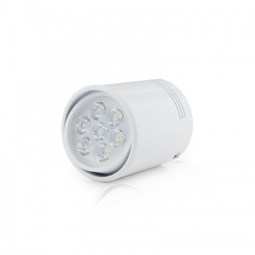 Foco Plafón Led 7W 700Lm Cilíndrico Blanco 30.000H 