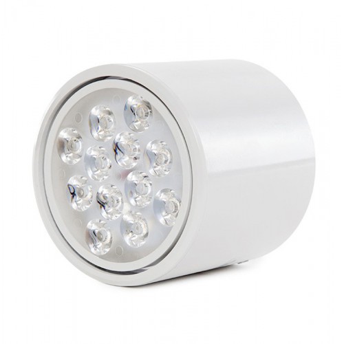 Foco Plafón Cilíndrico Led 12W 1200Lm Hig Power 30.000H 