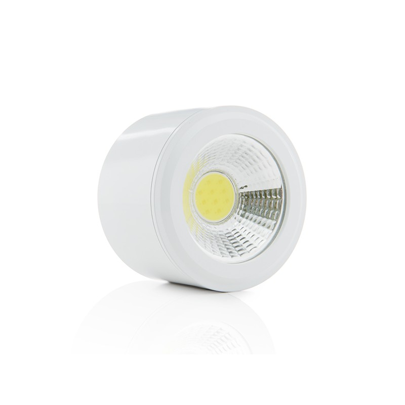 Foco Plafón Led COB 5W 450Lm Cilíndrico Blanco 30.000H