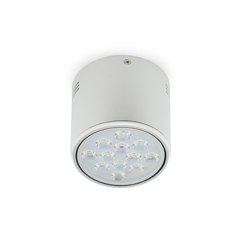 Foco Plafón Cilíndrico Led 12W 1200Lm 30.000H 