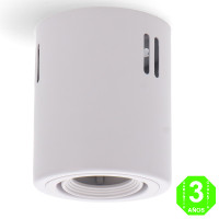 Plafón Aplique Milano Cilíndrico Blanco [AL4272LM]