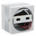Foco Plafón Cuadrado Led COB 3W 270Lm Cuerpo Blanco decorado