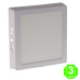 Foco Plafón Led Slim Cuadrado ECO 12W [AL5250LM]