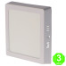 Foco Plafón Led Slim Cuadrado ECO 12W [AL5250LM]
